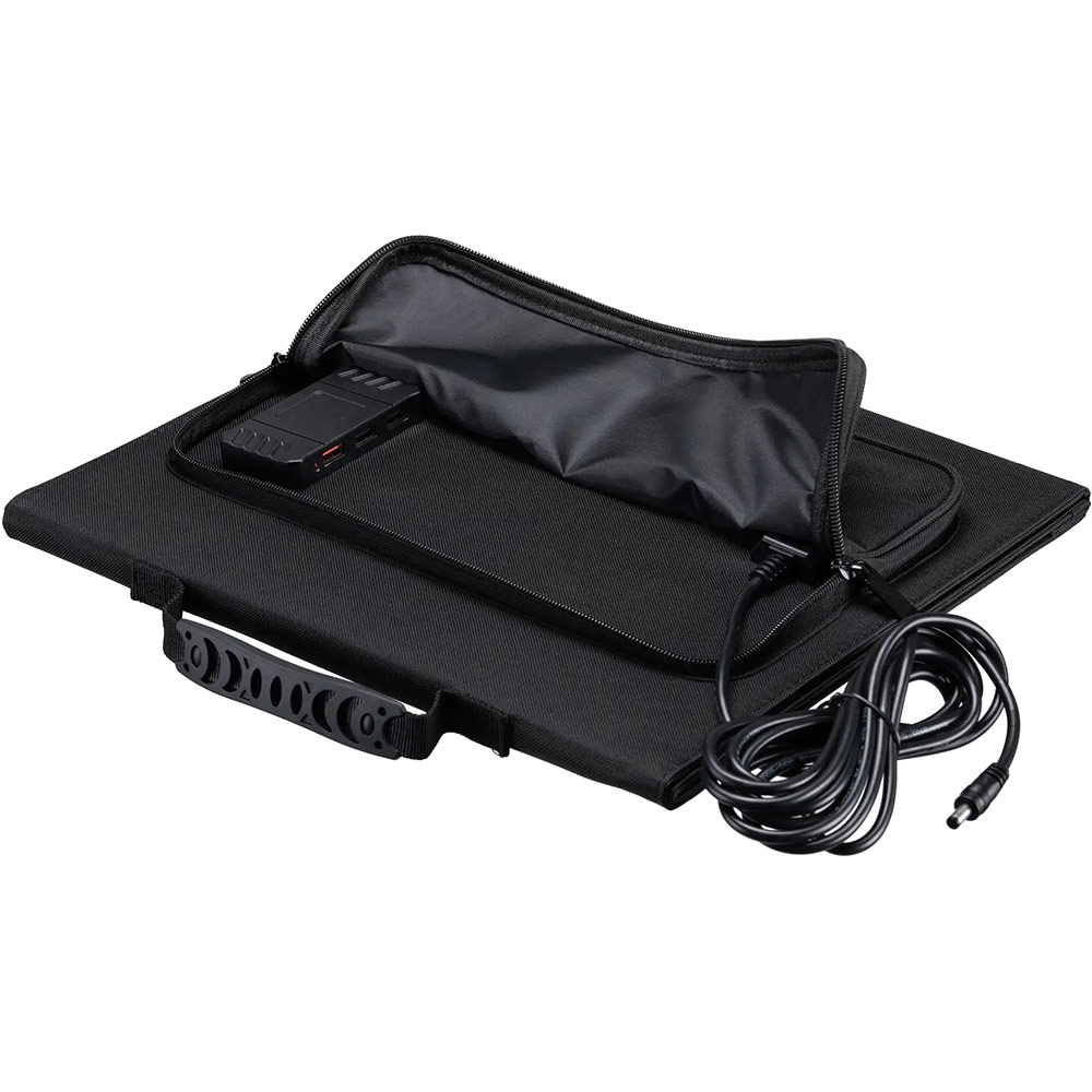 Сонячна панель BRESSER Mobile Solar Charger 40 Watt USB DC (3810040) Підходить для заряджання зарядних станцій