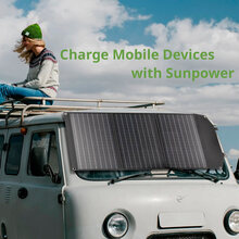 Сонячна панель BRESSER Mobile Solar Charger 120 Watt USB DC (3810070)