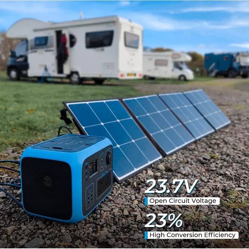 Сонячна панель BLUETTI 120W (SP120) Підходить для заряджання зарядних станцій