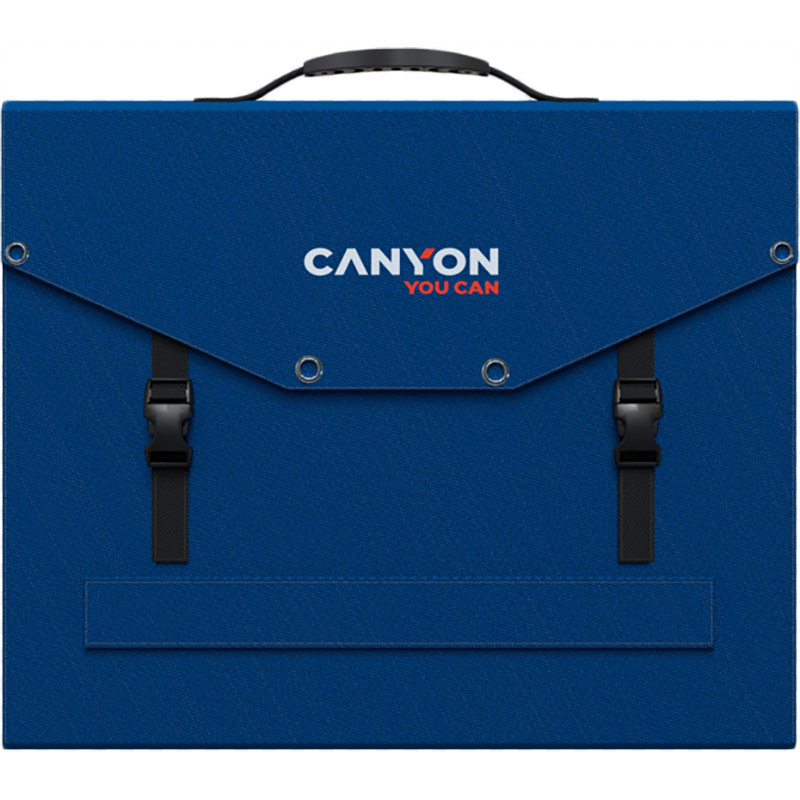 Солнечная панель CANYON SP-100W Blue (CND-SP100W) Подходит для зарядки ноутбуков