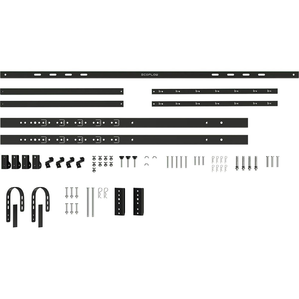 Кронштейн для кріплення сонячних панелей ECOFLOW Vertical Solar Panel Bracket (EFA-DJUST) Кронштейн для кріплення сонячних панелей ECOFLOW Vertical Solar Panel Bracket (EFA-DJUST) Додатково Комплект кріплень та документація; рекомендовані інструменти для встановлення не входять до комплекту