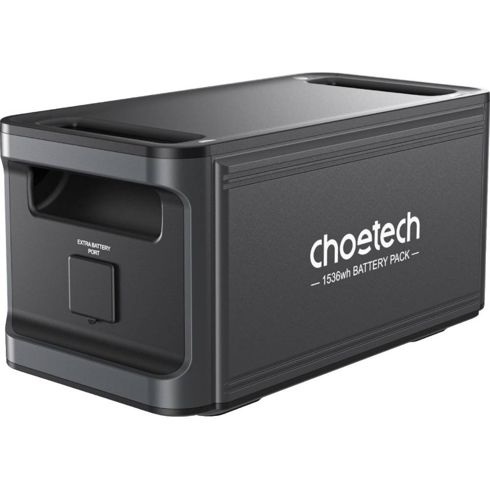 Дополнительная батарея CHOETECH 1536Wh Black (BS065-Battery) Тип дополнительная батарея