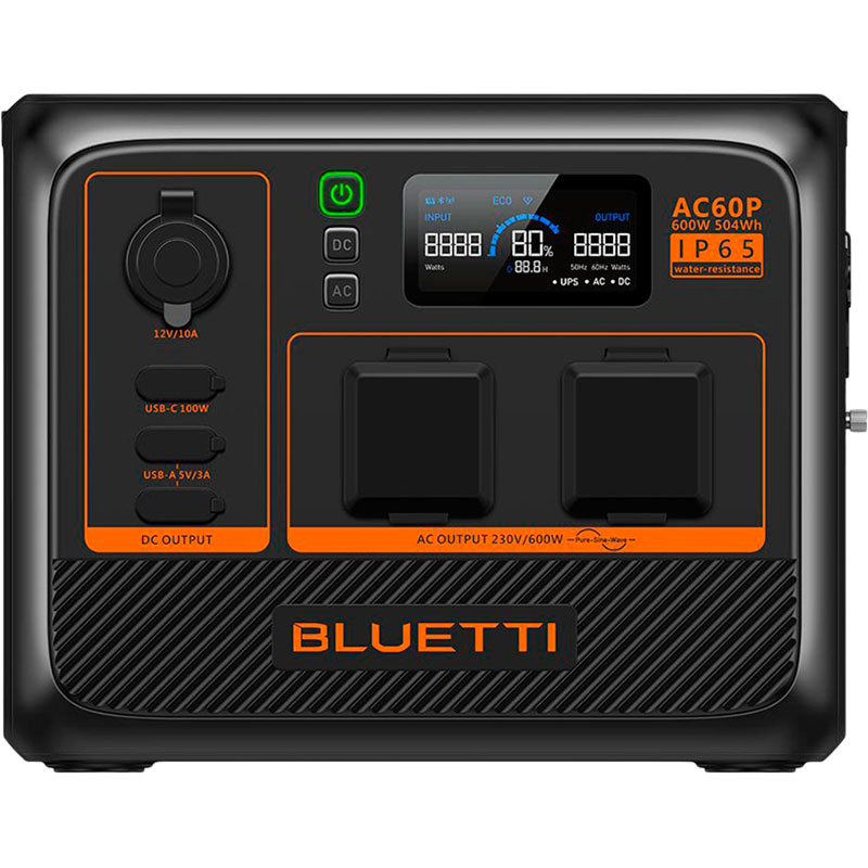 Зарядна станція BLUETTI AC60P 504Wh 600W