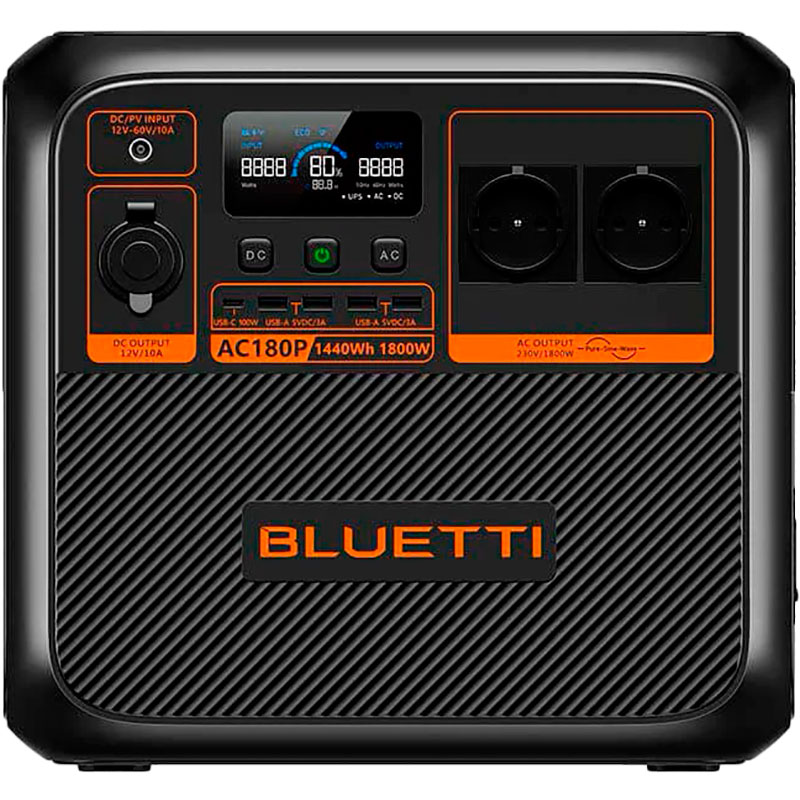 Зарядна станція BLUETTI AC180P 1440Wh 1800W