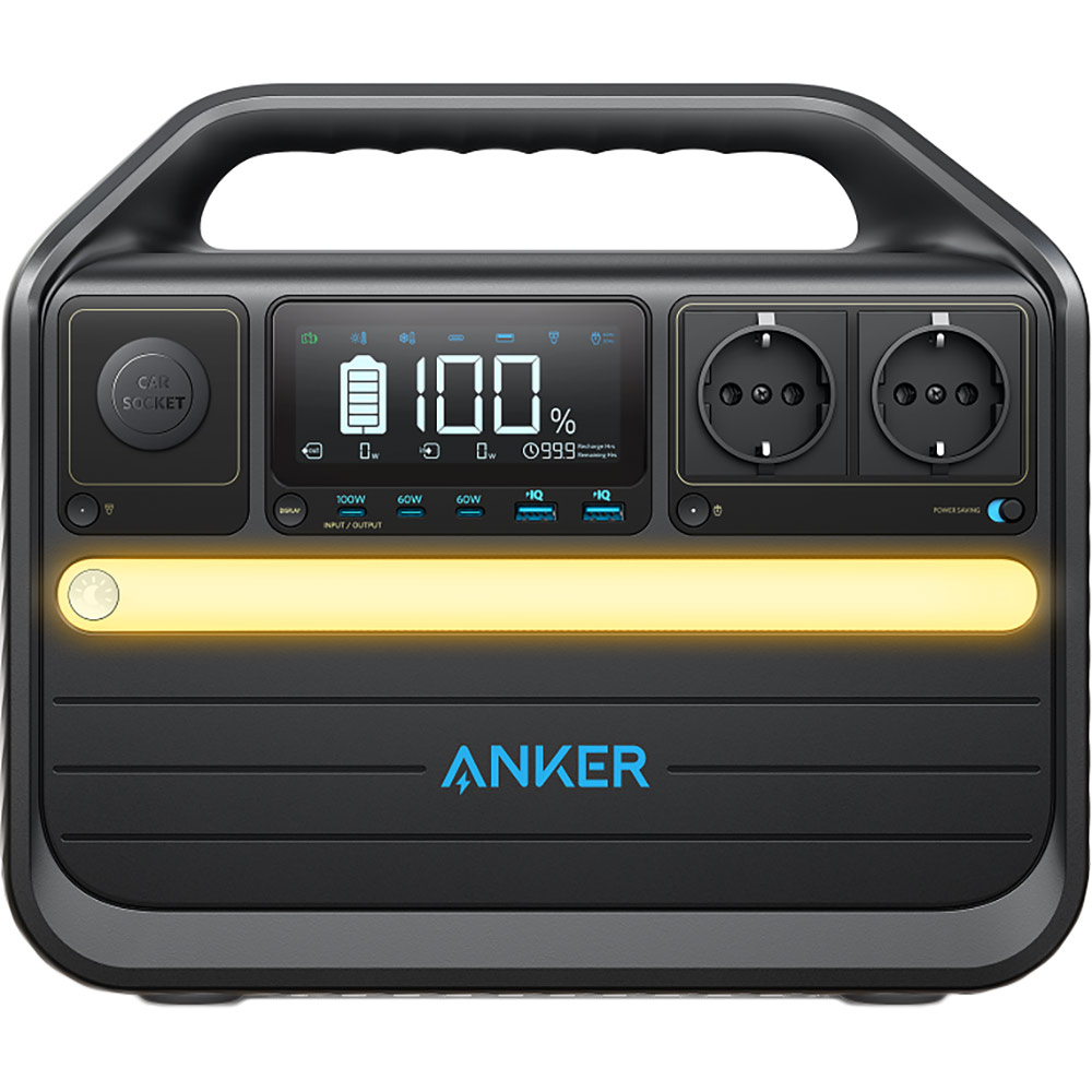 Зарядная станция ANKER 555 PowerHouse 1024Wh/AC (A1760311) Способ зарядки от сети