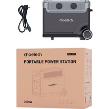 Зарядна станція CHOETECH Bidirectional 3600W (BS009)