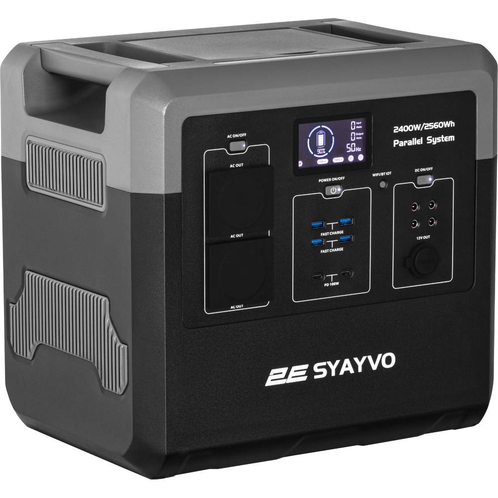 Зарядна станція 2E Syayvo 2400 Вт (2E-PPS24256) Ємність 2400