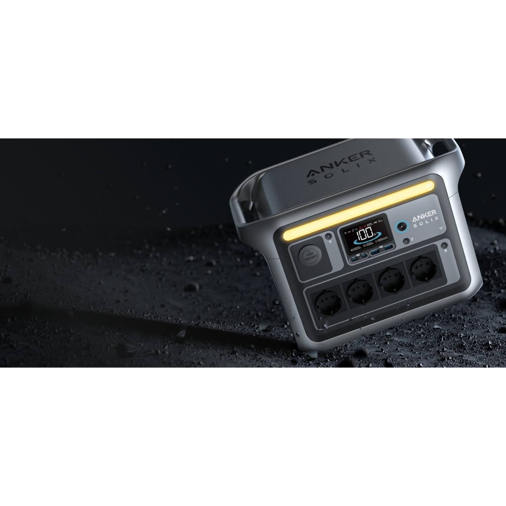 Обзор Зарядная станция ANKER SOLIX C1000 1056Wh 1800W (A1761)