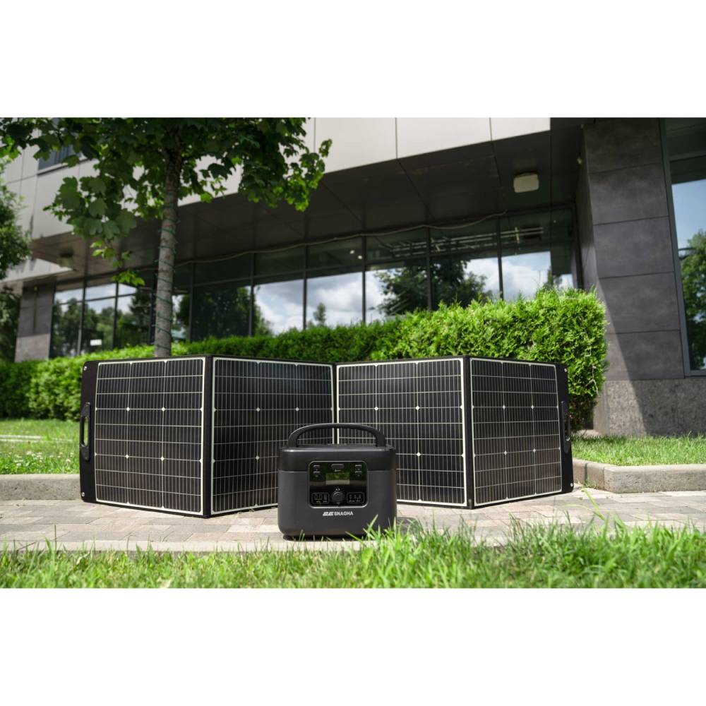 Зарядна станція SEGWAY CUBE 1000 (R-Drive 4400 Вт) + сонячна панель 250 Вт (AA.13.04.02.0004-SET250) Спосіб заряджання від мережі