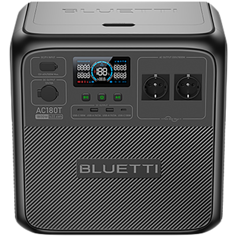 Внешний вид Зарядная станция BLUETTI AC180T 1800W/1433Wh/LiFePO4 SOLAR Portable Power Station