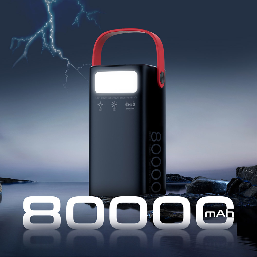 Зображення Powerbank Promate PowerMine-80 80000mAh Black (powermine-80)