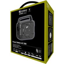 Зарядная станция SANDBERG AC 200 (173 Вт/г) 200W, Type-C in/out 100W, Li-ion (420-83)