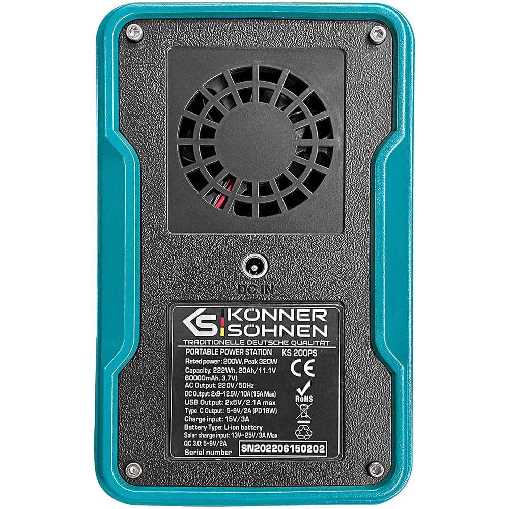 Зовнішній вигляд Зарядна станція KONNER&SOHNEN KS 200PS (4260405365883)