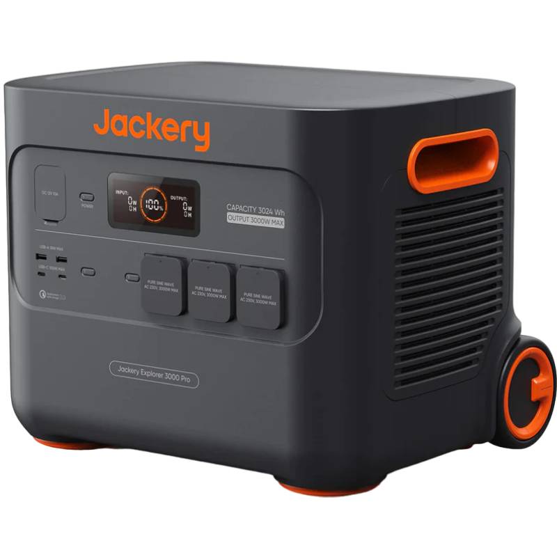 Зарядна станція JACKERY EXPLORER 3000PRO 3024WH (JE-3000A) Спосіб заряджання від сонячної батареї