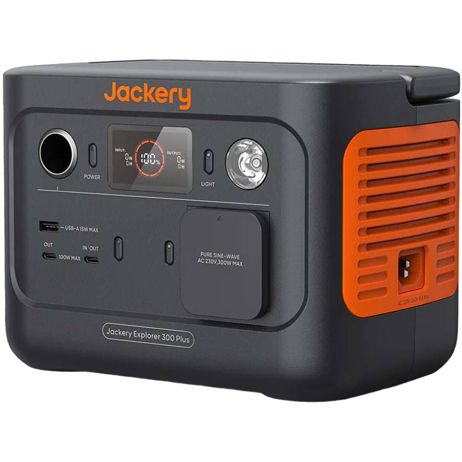 Зарядная станция JACKERY EXPLORER 300PLS 288WH (JE-300B) Способ зарядки от сети