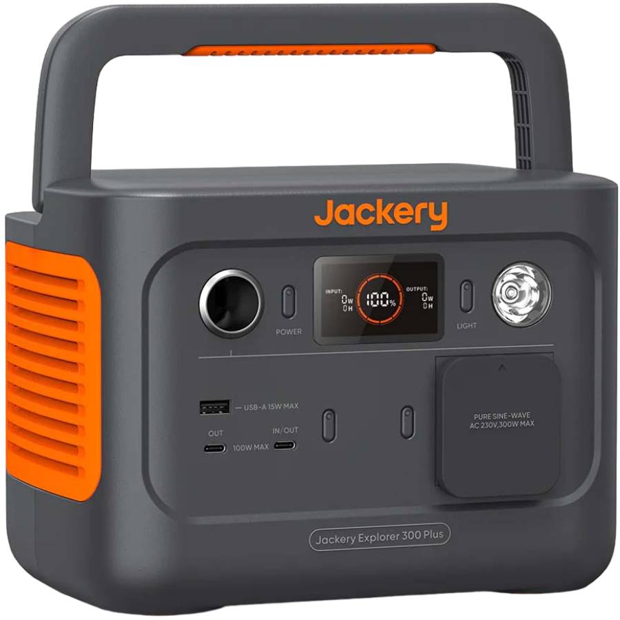 Зарядная станция JACKERY EXPLORER 300PLS 288WH (JE-300B) Способ зарядки от солнечной батареи