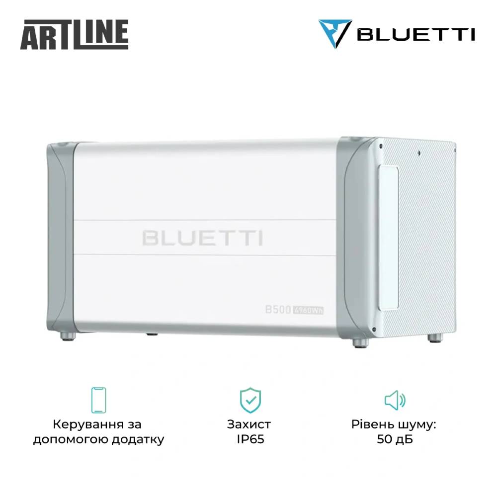 Система зберігання енергії BLUETTI EP600 6000W+2x Home Battery Backup B500 4960Wh (EP600+2xB500) Тип акумулятора LiFePO4