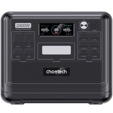 Зарядная станция CHOETECH BS008 2400 Вт 2048 Вт/ч AC LiFePo4 MPPT UPS USB-C PD 100 Вт