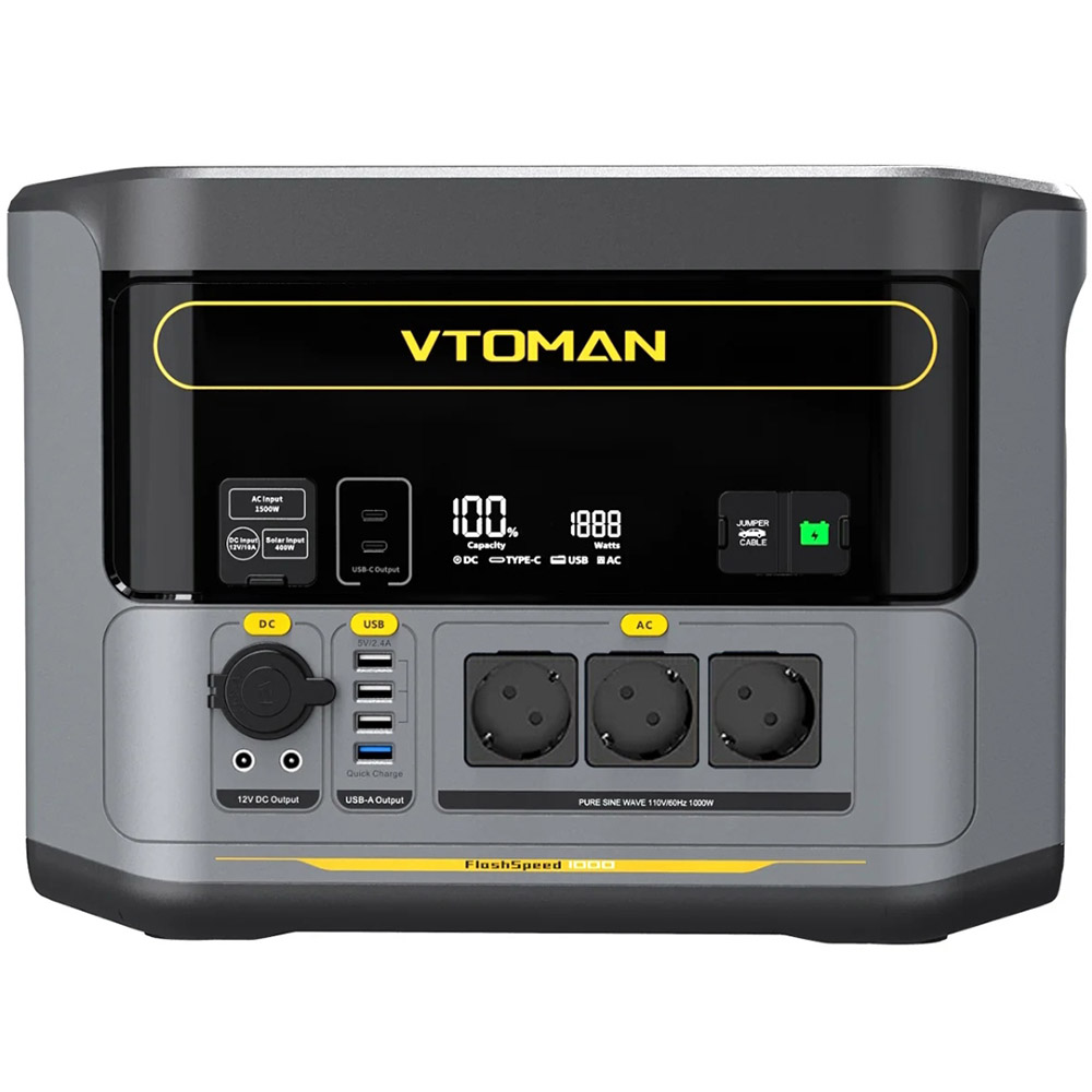 Зарядная станция VTOMAN PB-85 1000 W (FlashSpeed 1000)