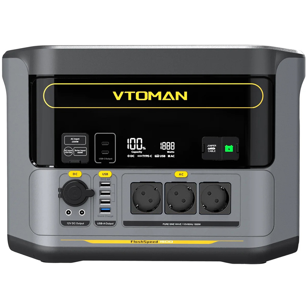 Зарядная станция VTOMAN PB-58 1500 W (FlashSpeed 1500)