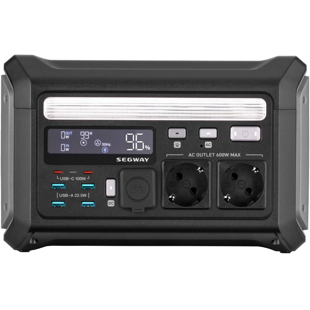 Зарядна станція SEGWAY LUMINA 500 512Wh 384W (AA.20.01.01.0004) Спосіб заряджання від автомобільної зарядки