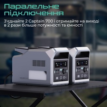 Зарядна станція VIGORPOOL 672Wh Captain 700 (VP31-EU)