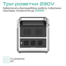 Зарядна станція VIGORPOOL 2240Wh Captain 2400 (VP61-EU)