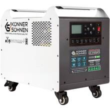 Зарядна станція KONNER&SOHNEN 2500Вт 2560 Втч LifePo4 (KS2500PS)