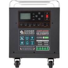 Зарядна станція KONNER&SOHNEN 2500Вт 2560 Втч LifePo4 (KS2500PS)