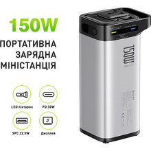 Зарядна станція BAVIN PC021S 173Wh Silver (Y-PC021S-SV)