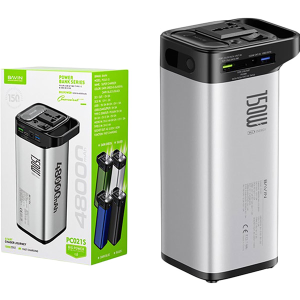 Покупка Зарядна станція BAVIN PC021S 173Wh Silver (Y-PC021S-SV)