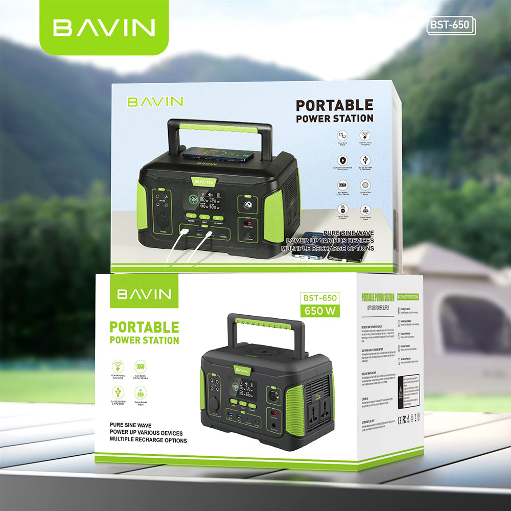 Покупка Зарядна станція BAVIN BST-650 650Вт Black\Green (BST-650-BGR)