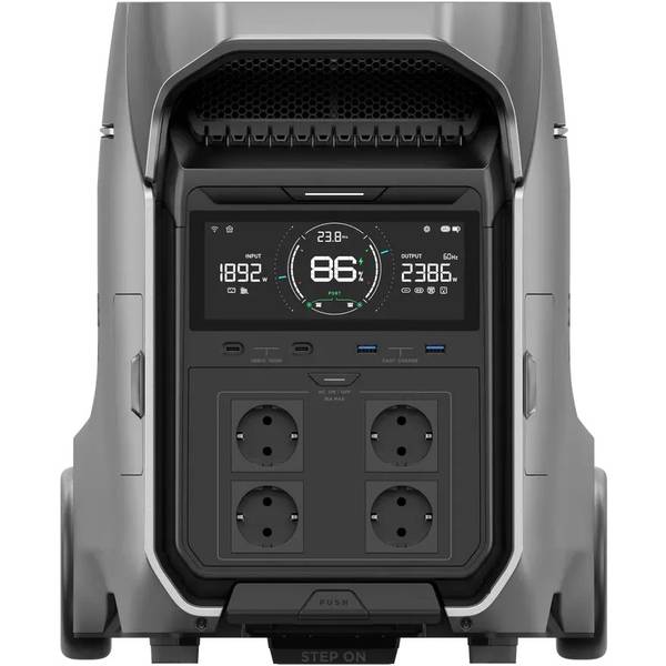 Зарядна станція ECOFLOW DELTA Pro 3 міжнародна версія (EFDELTAPRO3-EU-CBox-int) Спосіб заряджання від сонячної батареї