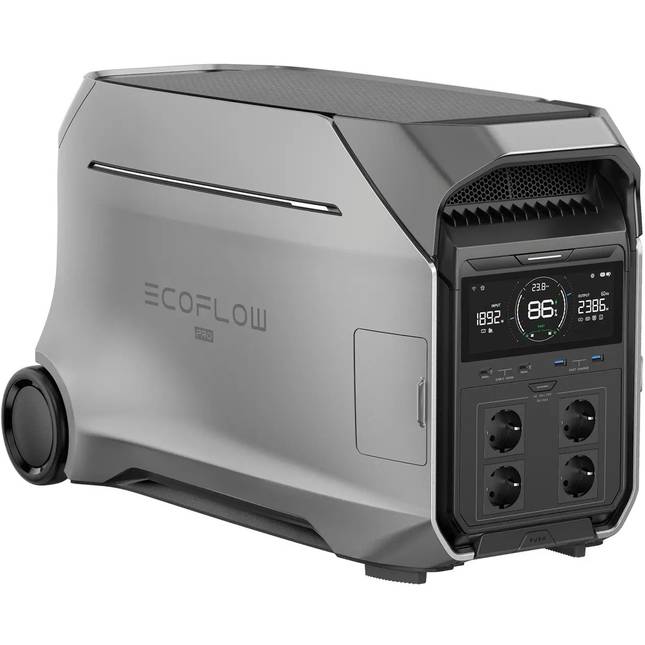 Зарядна станція ECOFLOW DELTA Pro 3 міжнародна версія (EFDELTAPRO3-EU-CBox-int) Спосіб заряджання від автомобільної зарядки