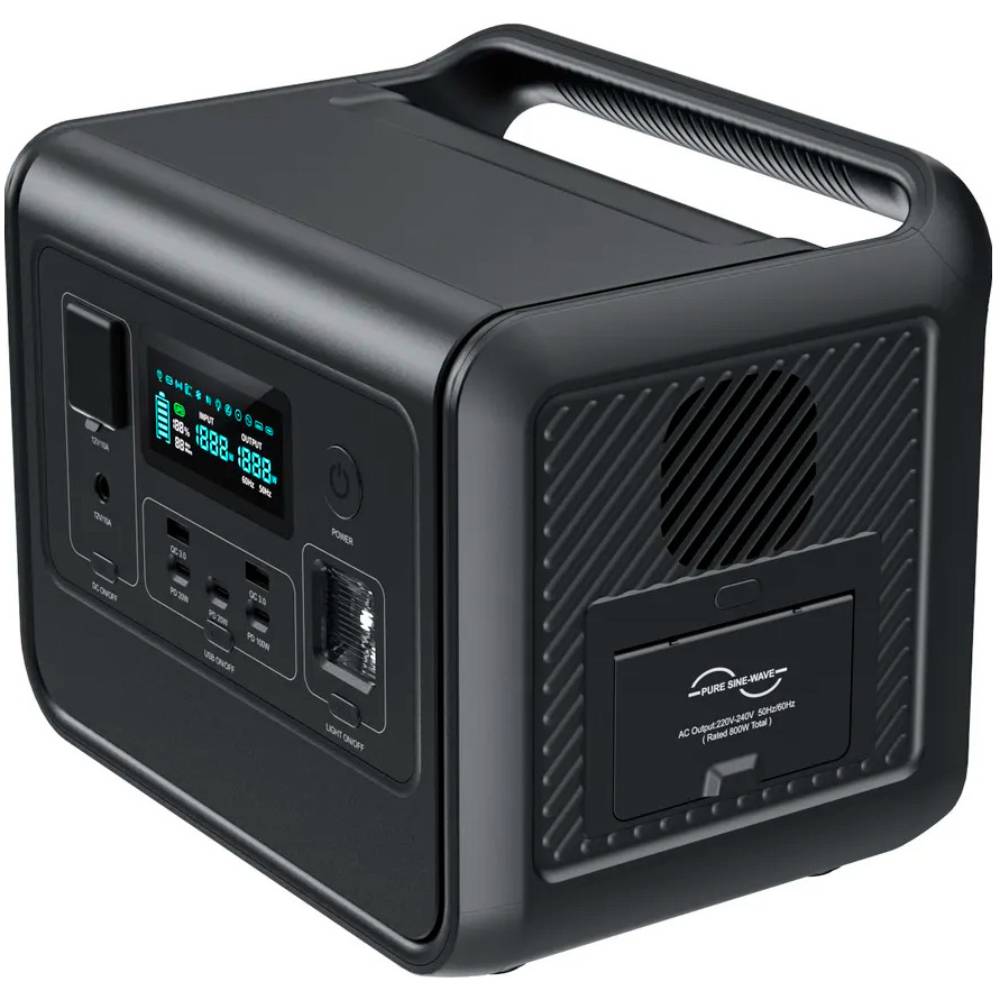 Зарядна станція CHOETECH Power Station Black (BS060) Спосіб заряджання від мережі