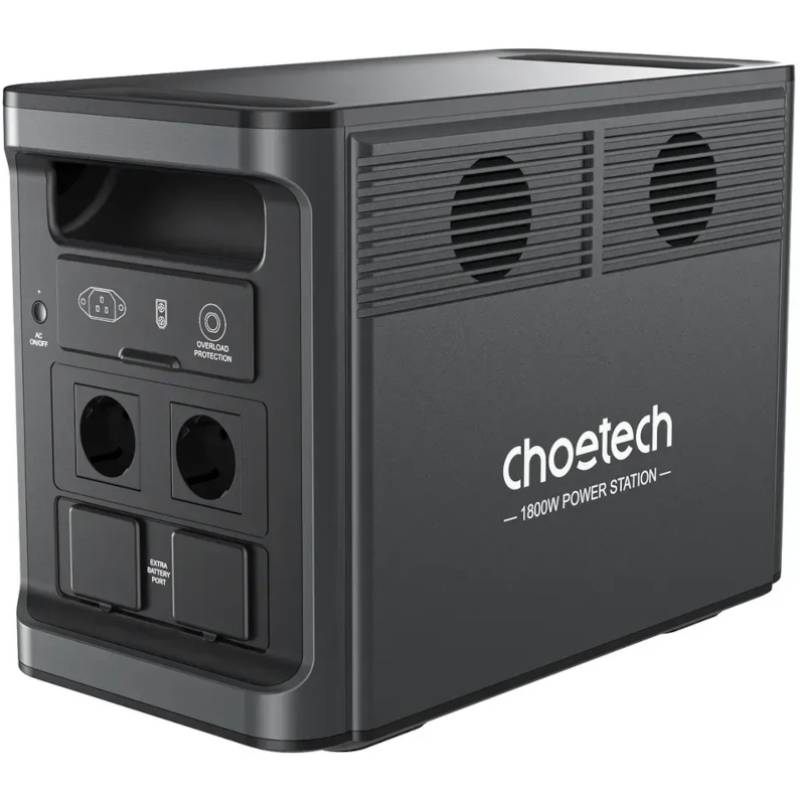 Зарядна станція CHOETECH Parallel Black (BS065-Main) Спосіб заряджання від сонячної батареї