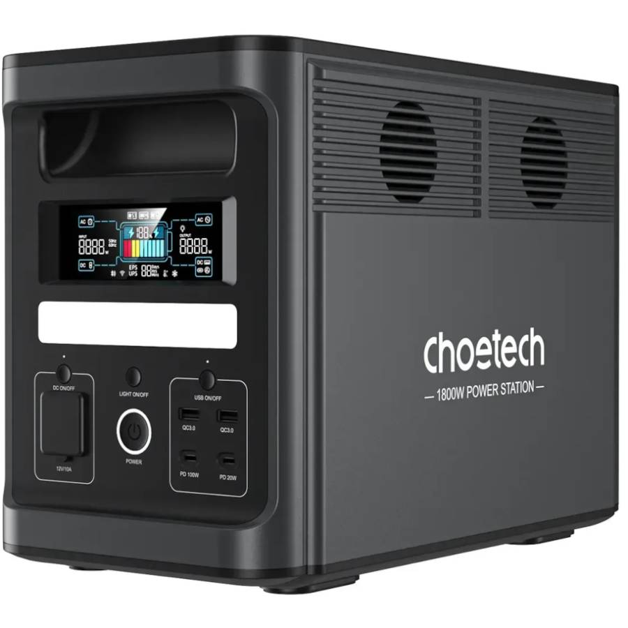 Зарядна станція CHOETECH Parallel Black (BS065-Main)