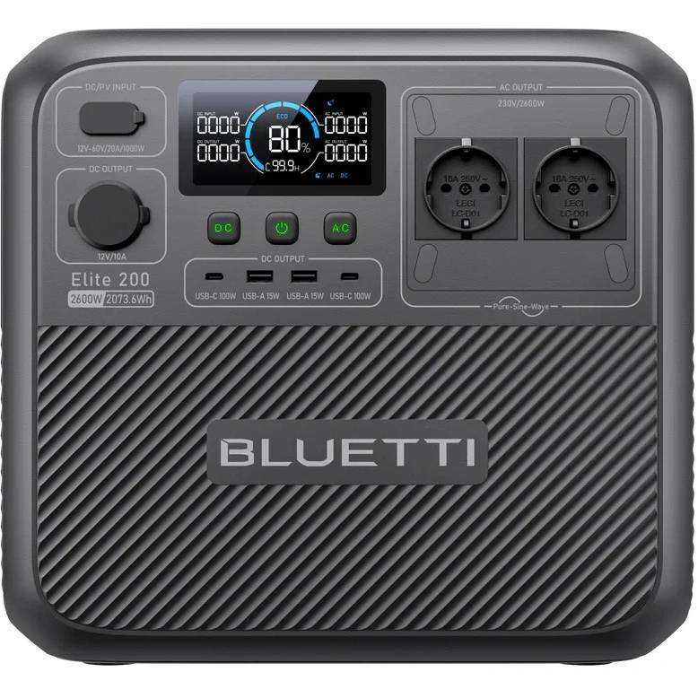 Зарядна станція BLUETTI Elite 200 V2 2600W Portable Power Station (Elite200V2)