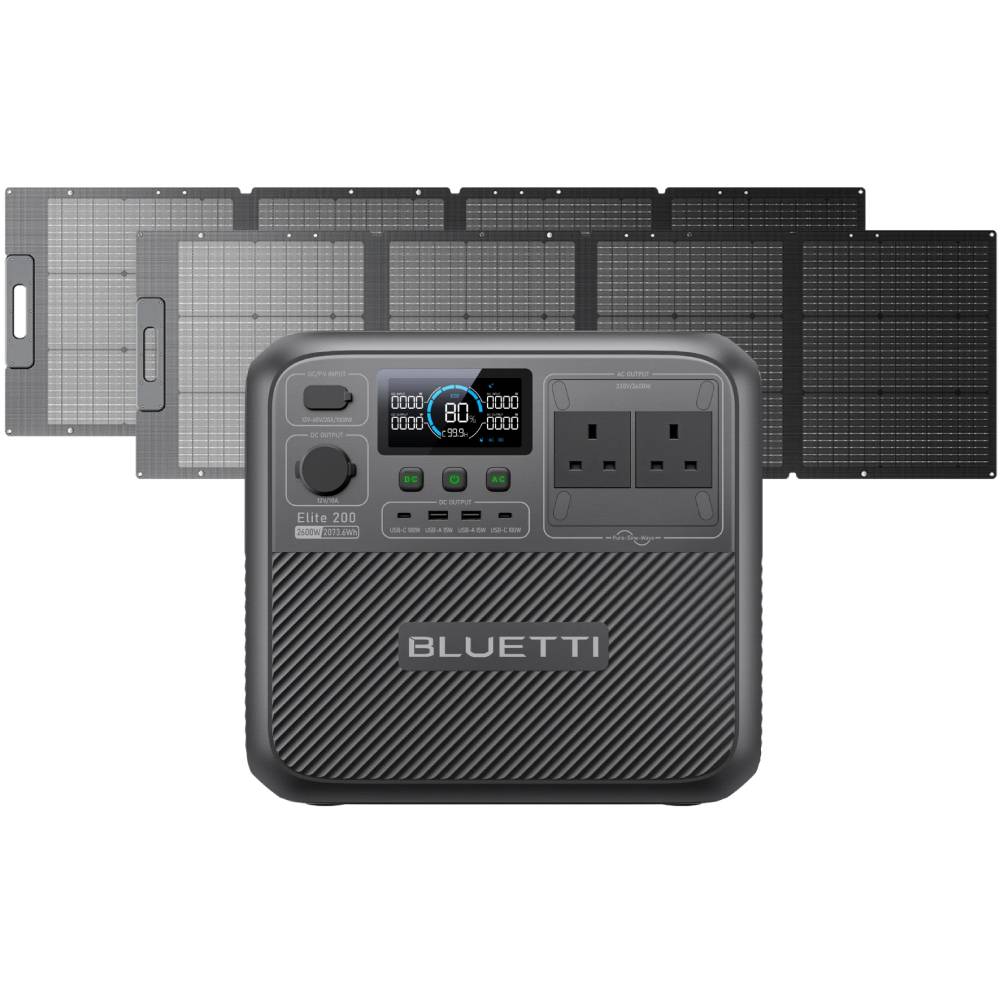 В Украине Зарядная станция BLUETTI Elite 200 V2 2600W Portable Power Station (Elite200V2)
