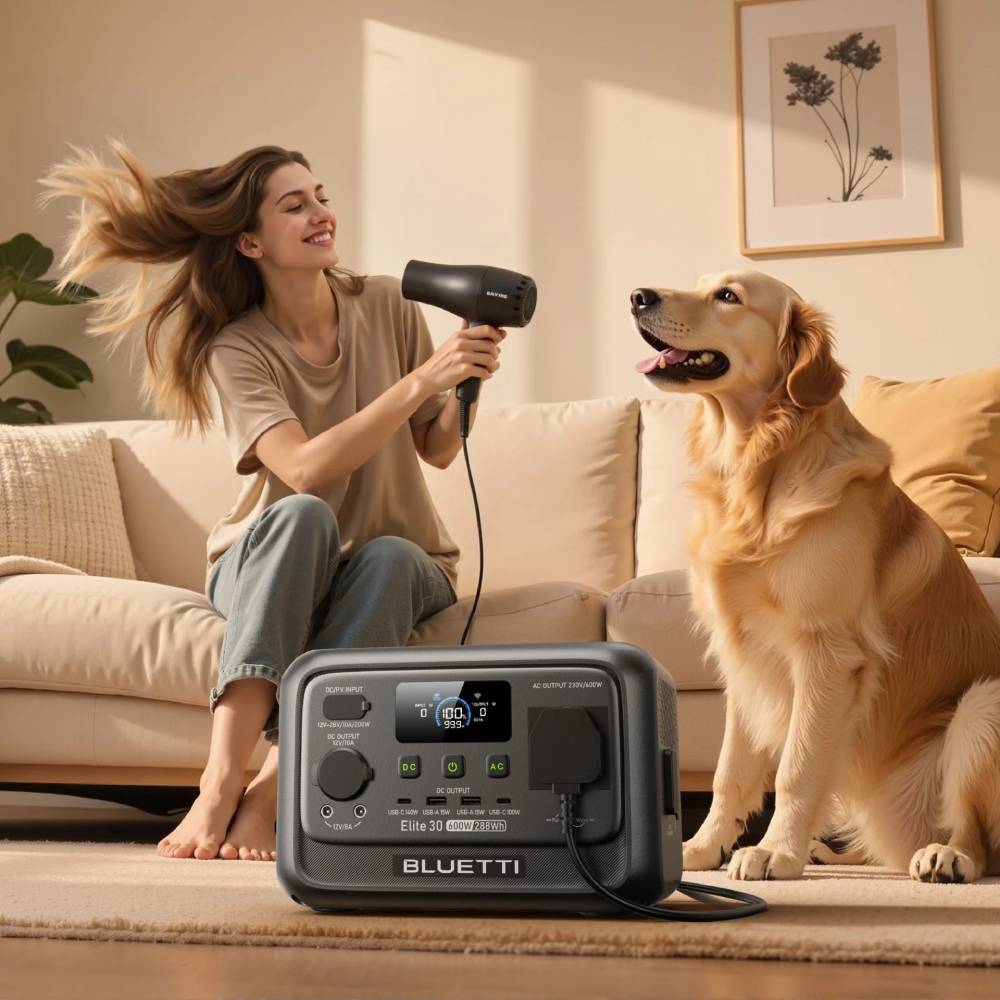 В Украине Зарядная станция BLUETTI Elite 30 V2 600W Portable Power Station (Elite30V2)