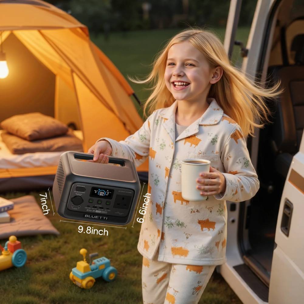 Изображение Зарядная станция BLUETTI Elite 30 V2 600W Portable Power Station (Elite30V2)