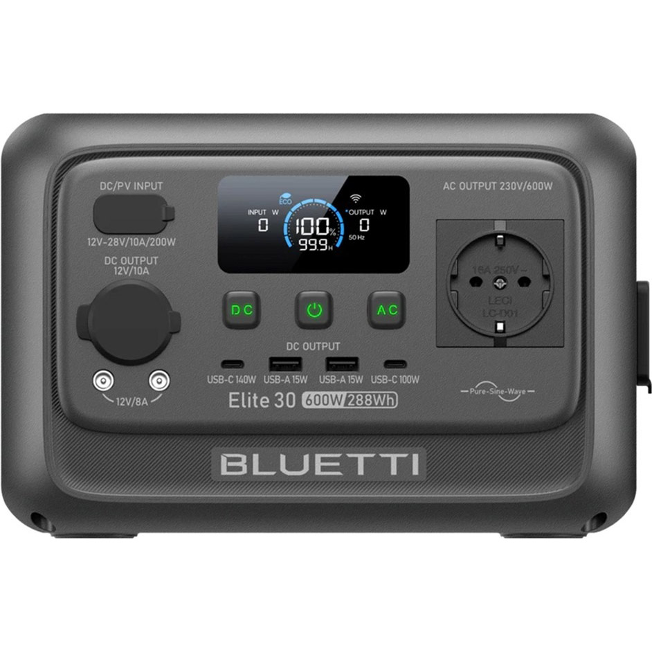 Зарядная станция BLUETTI Elite 30 V2 600W Portable Power Station (Elite30V2)
