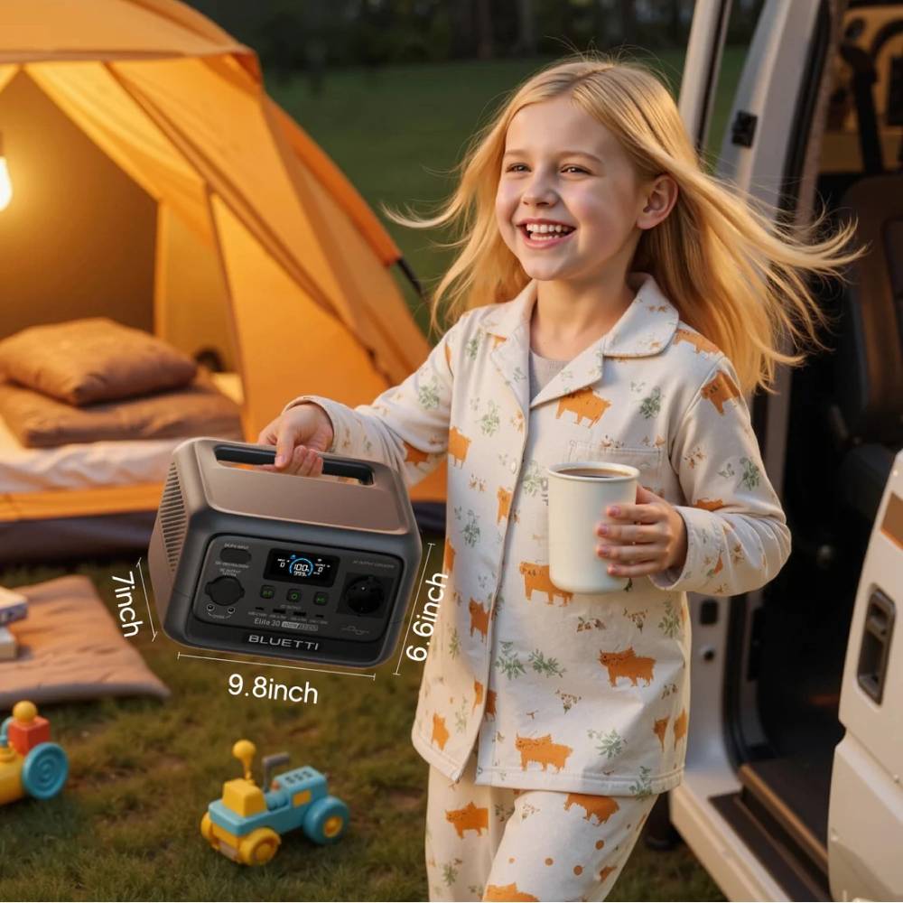 Внешний вид Зарядная станция BLUETTI Elite 30 V2 600W Portable Power Station (Elite30V2)