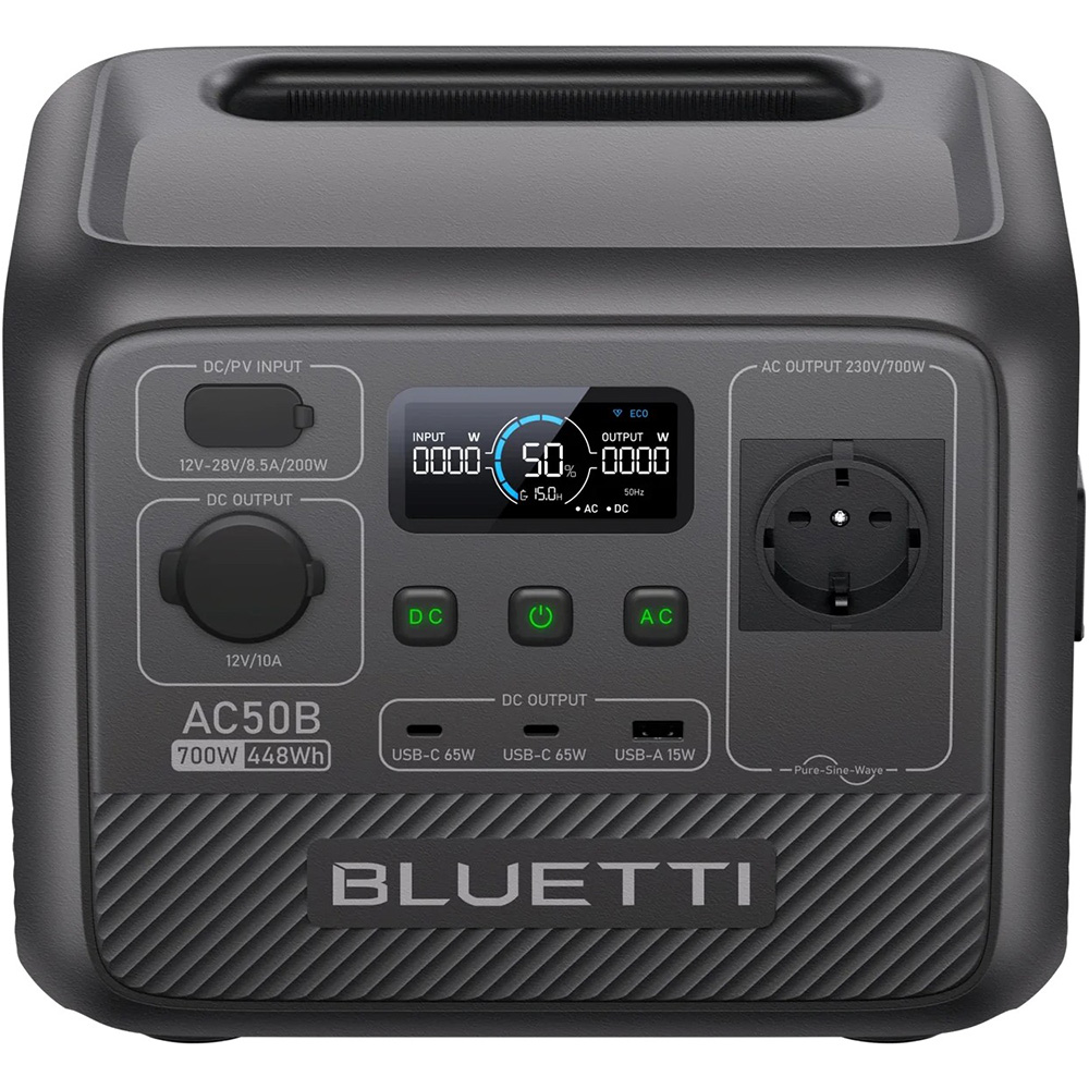 Зарядна станція BLUETTI AC50B Зарядна станція BLUETTI AC50B Спосіб заряджання від автомобільної зарядки