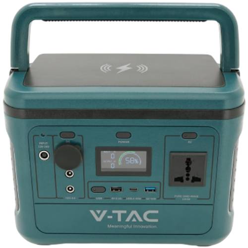 Зарядная станция V-TAC VT-606 500W Зарядная станция V-TAC VT-606 500W Способ зарядки от автомобильной зарядки