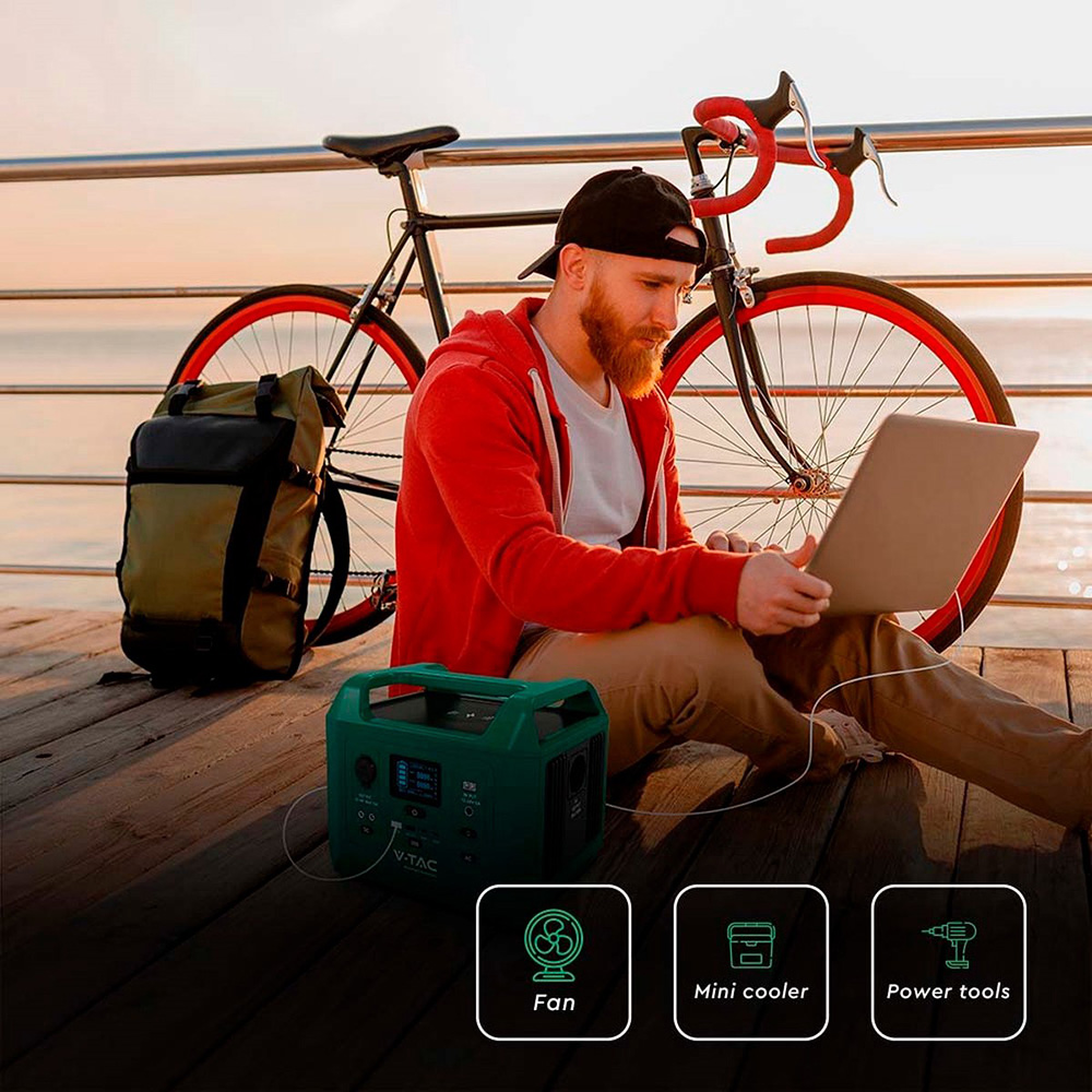 Зарядная станция V-TAC VT-303N Способ зарядки от солнечной батареи