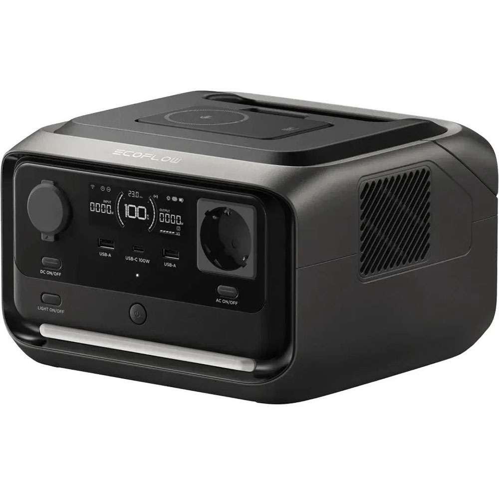 Зарядная станция ECOFLOW RIVER 3 Plus Wireless (EFRIVER3PLUS-W-EU-CBOX)