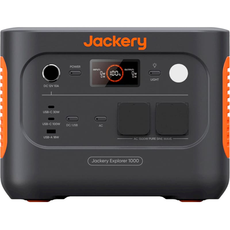 Зарядна станція JACKERY Explorer 1000 V2 1070Wh/1500W Спосіб заряджання від сонячної батареї