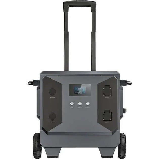 Зарядная станция POWERPLANT M50 5120Wh (PB931439) Способ зарядки от автомобильной зарядки