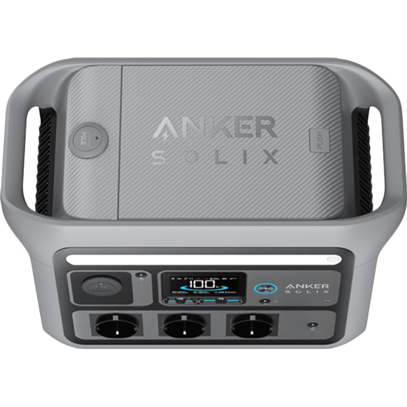 Зарядная станция ANKER SOLIX C800 Plus (A17543Z1) Способ зарядки от сети